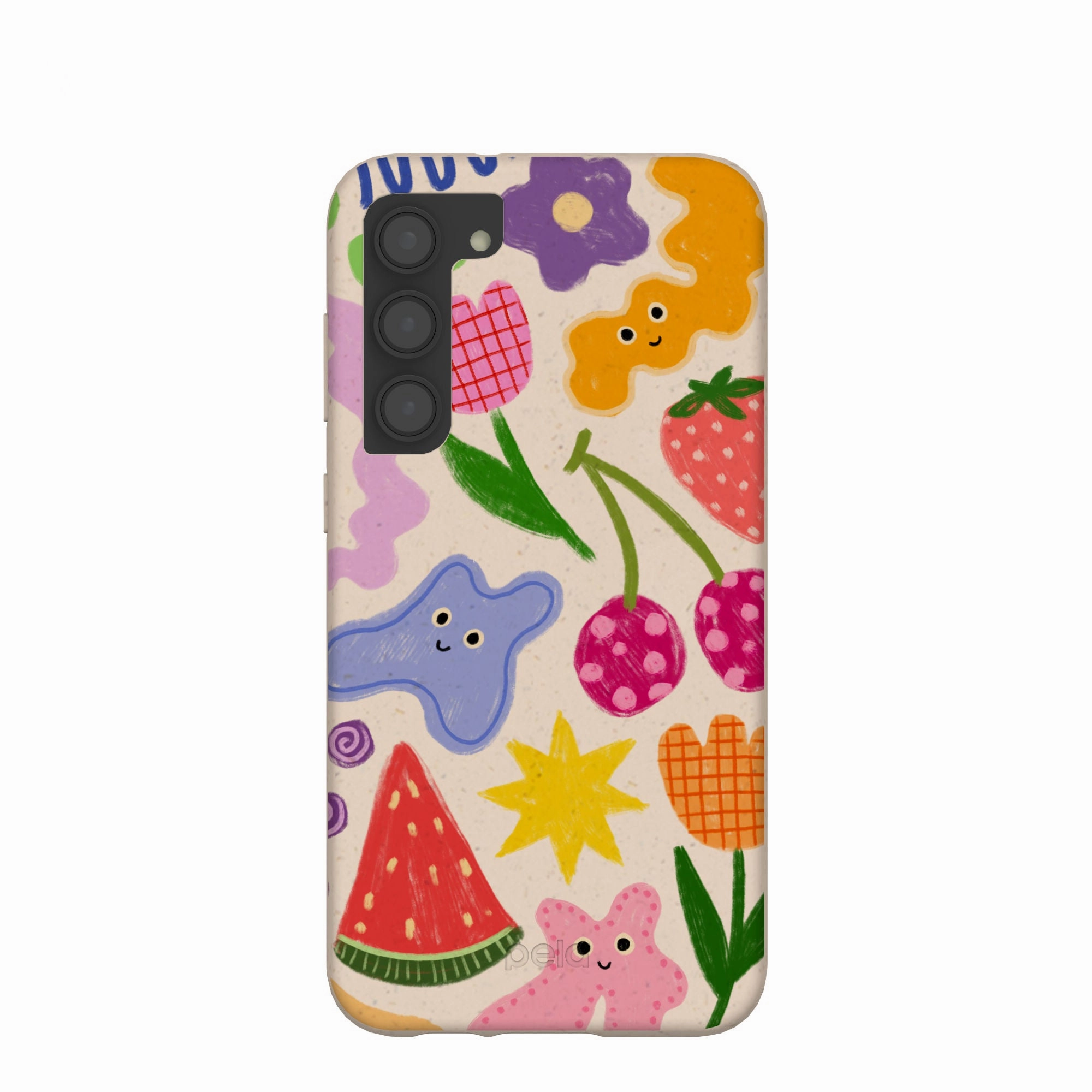 Refined Texture Seashell Whimsy Shapes Samsung Galaxy S23 (Plus) Case