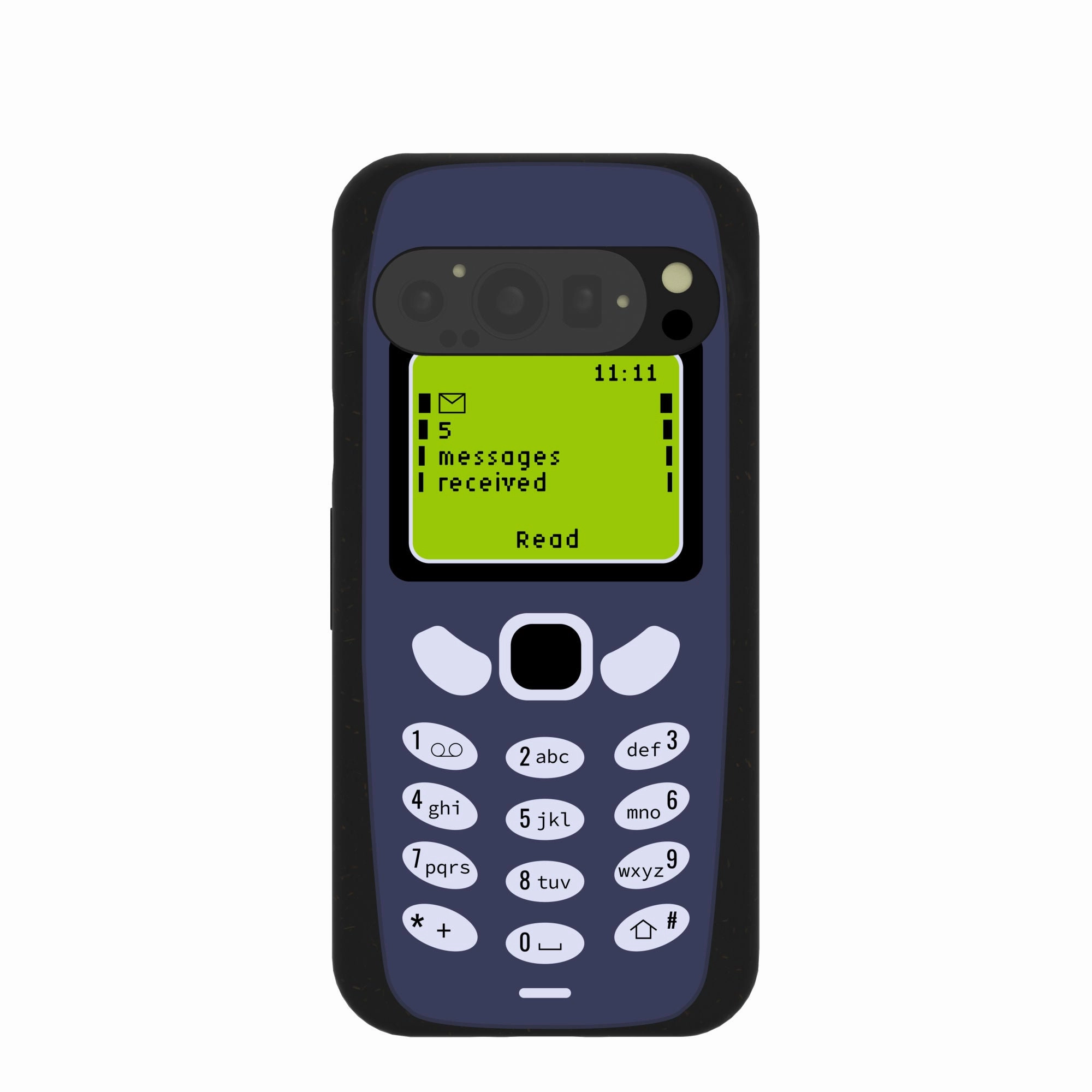 Black Mobile Google Pixel 9/9 Pro Case Durable structure