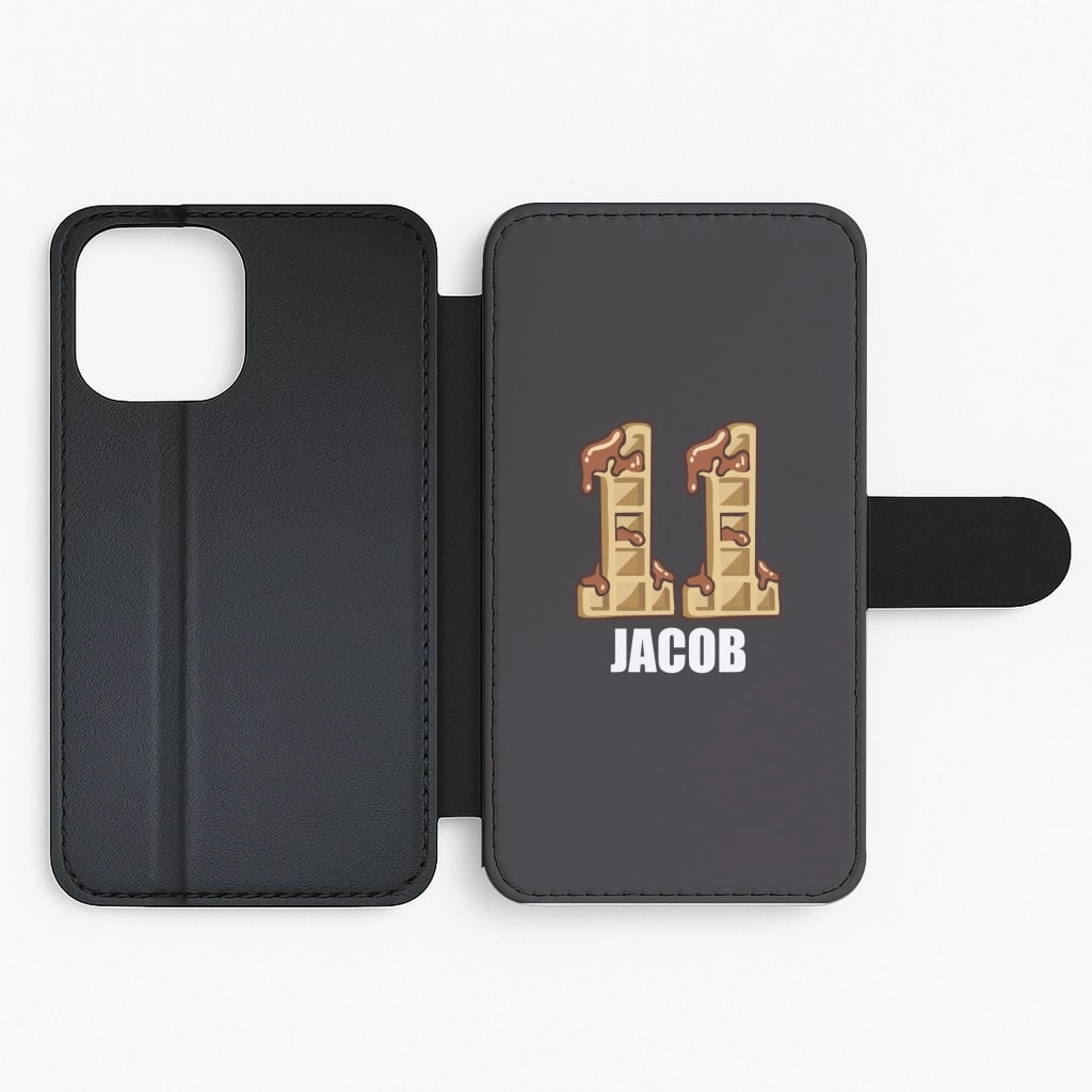 Eleven - Personalised Stranger Flip / Wallet Phone Case Elegant Build Stylish Finish