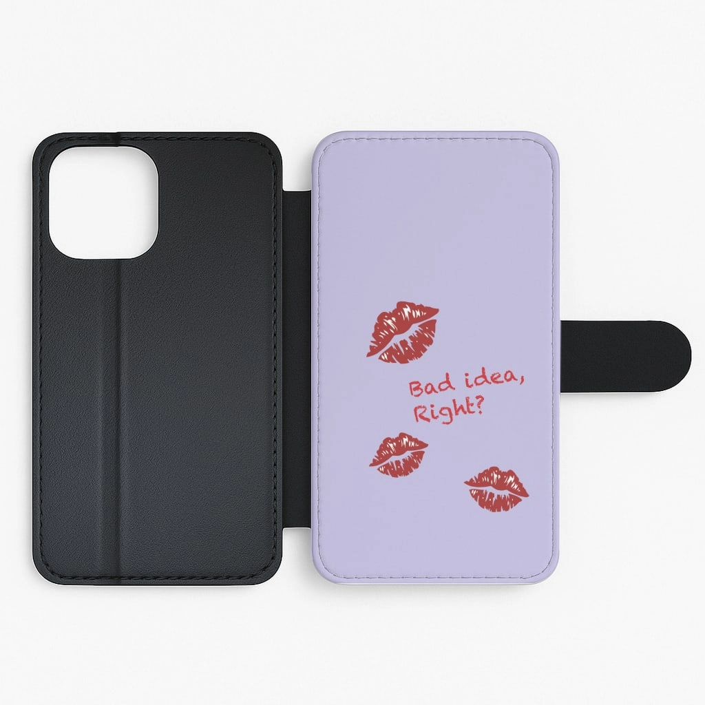 Tough Frame Elegant Look Bad Idea, Right? - Olivia Flip / Wallet Phone Case