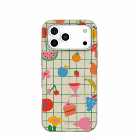 Rugged Look Finish Seashell Picnic Day iPhone 17 Pro Max Case