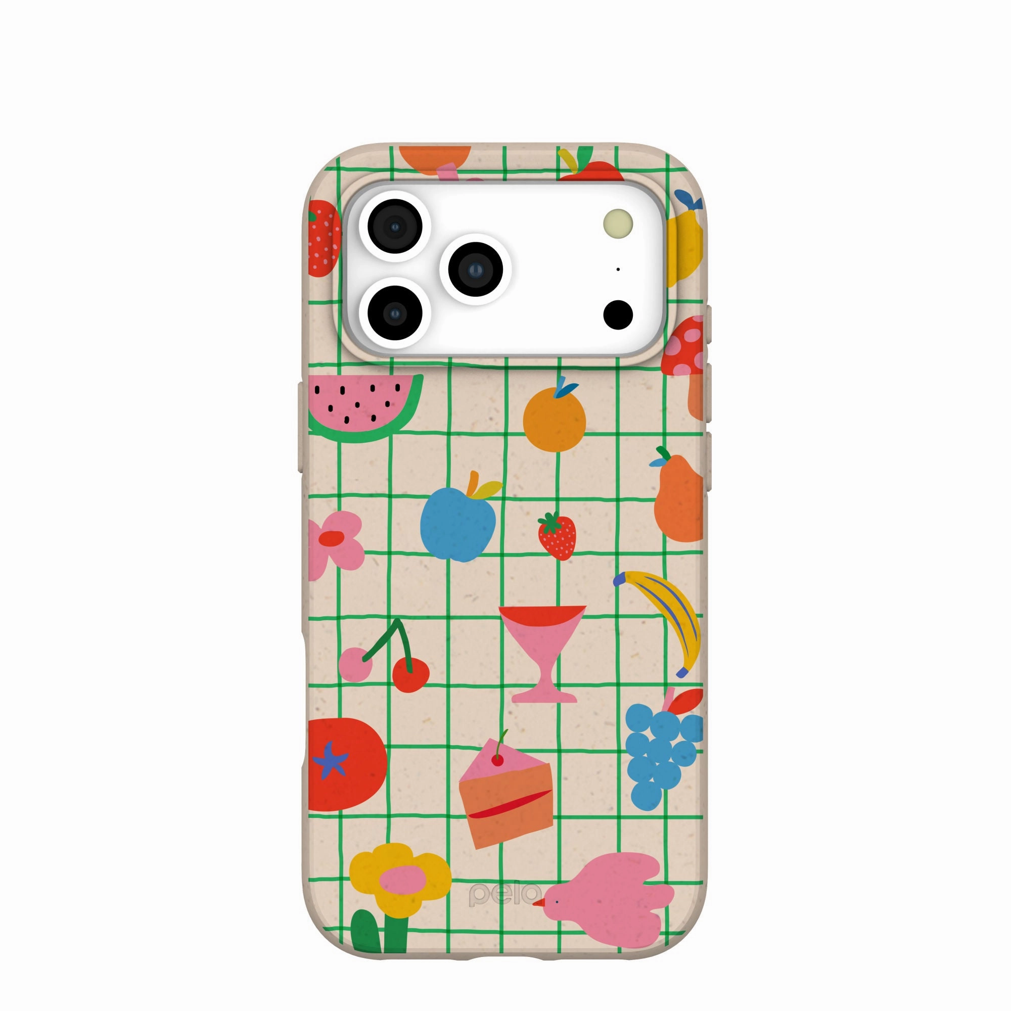 Rugged Look Finish Seashell Picnic Day iPhone 17 Pro Max Case