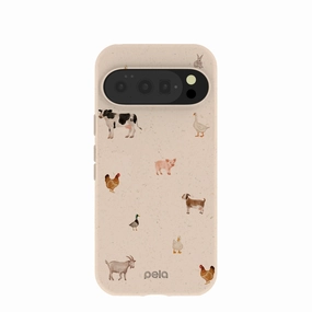 Seashell Pasture Party Google Pixel 10/10 Pro Case Simple Finish