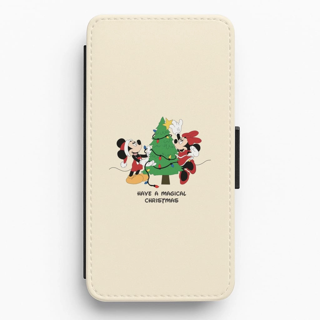 Compact Look Compact Design Festive Fairytale Mice - Christmas Flip / Wallet Phone Case