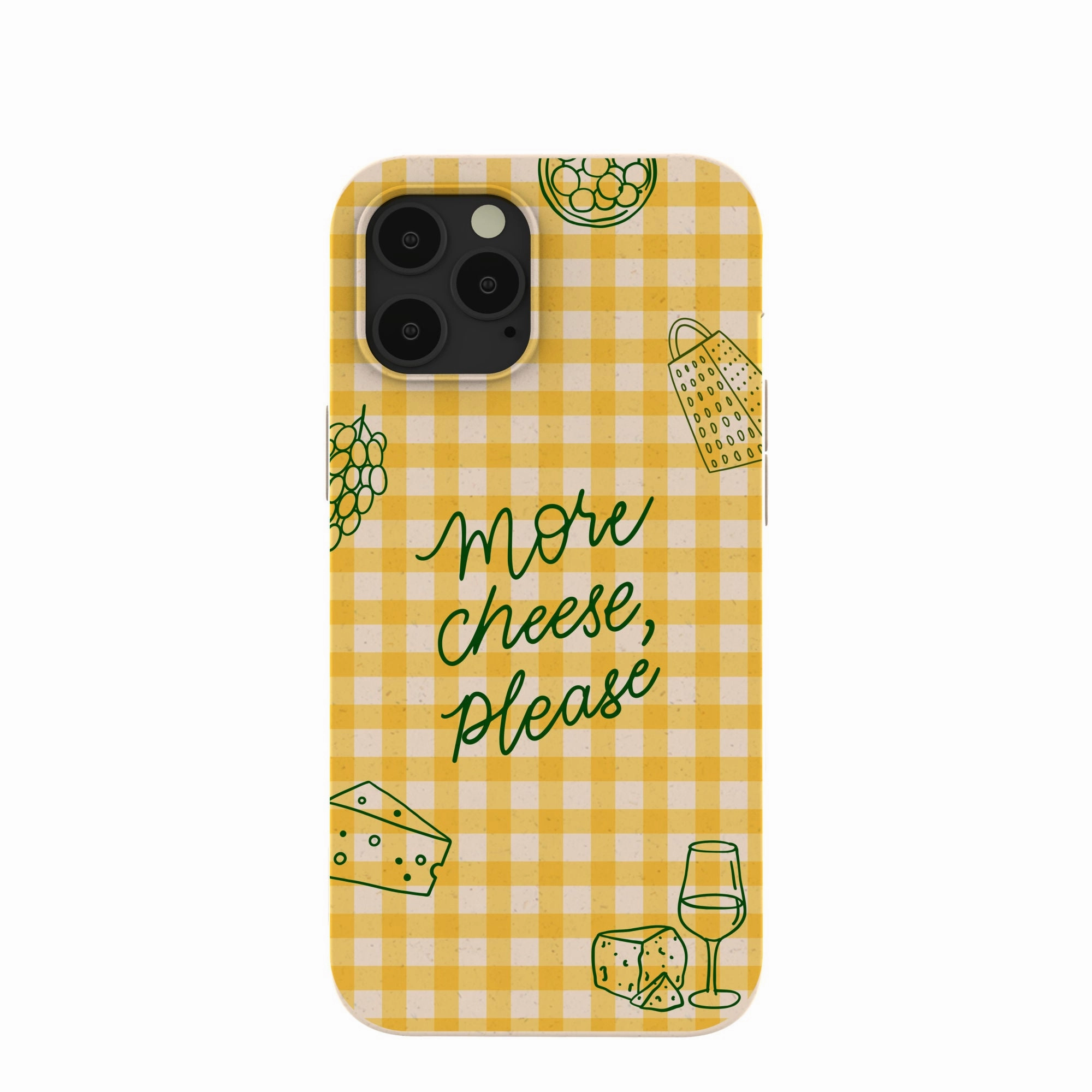 Seashell More Cheese iPhone 12 Pro Max Case Luxury Appeal Polished Edge