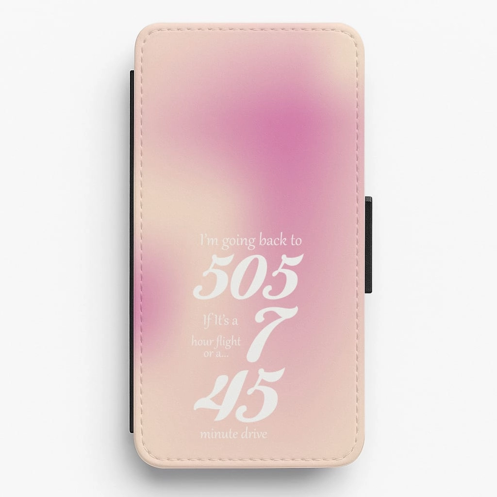 Compact Edge I'm Going Back To 505 - Arctic Monkeys Flip / Wallet Phone Case