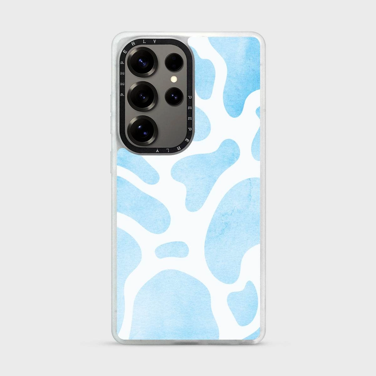 Carbon Fiber Smooth Layer Texture Fluffy Clouds Signature