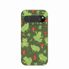 Forest Floor Frog Folk Google Pixel 9/9 Pro Case Shockproof Edge