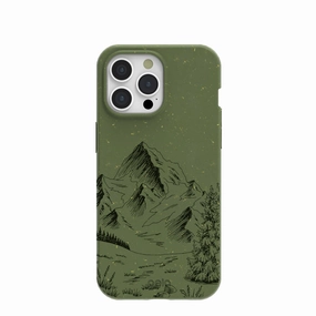 Forest Floor Line Ridge iPhone 15 Pro Max Case Durable Shell