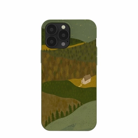 Forest Floor Mountain Nest iPhone 13 Pro Max Case Water Resistant Gloss Layer