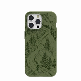Stylish Surface Design Forest Floor Trailbound iPhone 15 Pro Max Case