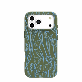 Modern Edge Layer Impact shield Forest Floor Tulip Dreams iPhone 17 Pro Max Case