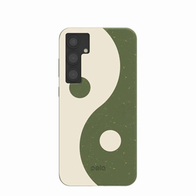 Polished Layer Flexible Feel Forest Floor Yin Yang Samsung Galaxy S24 (Plus) Case