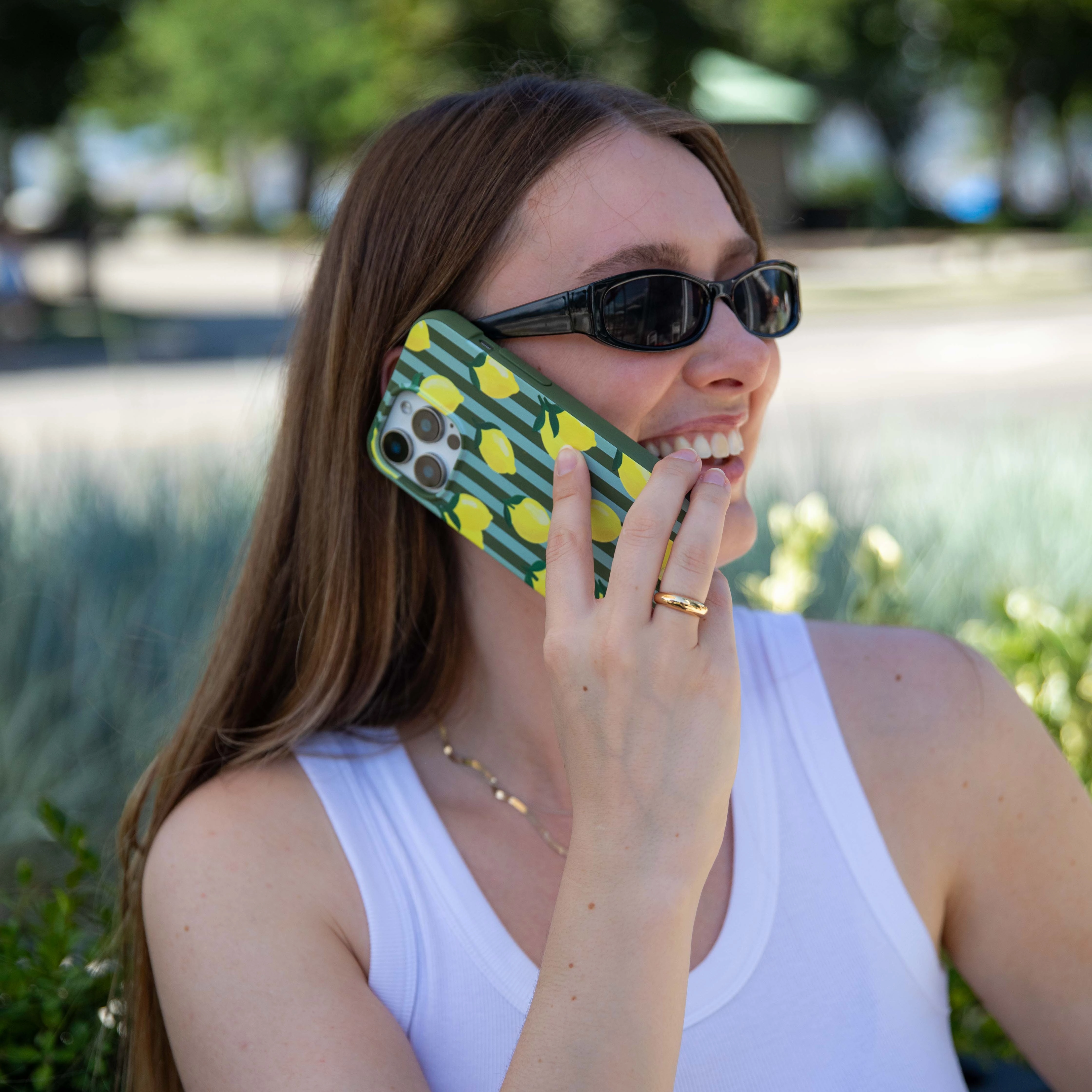 Protective Material Forest Floor Zesty Lines iPhone 17 Pro Max Case