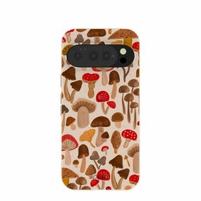 Seashell Shroomy Days Google Pixel 10/10 Pro Case Slim Edge Smooth Form