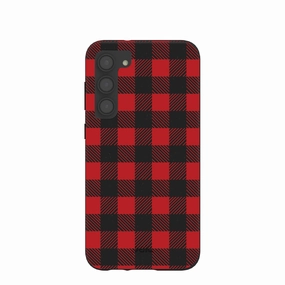 Black Flannel Samsung Galaxy S23 (Plus) Case Grip Assist