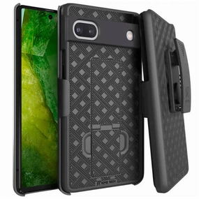 Fashion Accessory Google Pixel 8a Shell Holster Combo Case