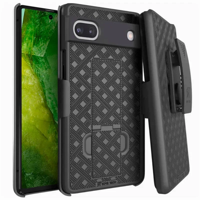 Fashion Accessory Google Pixel 8a Shell Holster Combo Case