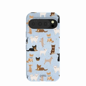 Magnetic Mount Powder Blue Chihuahua Charms Google Pixel 10/10 Pro Case