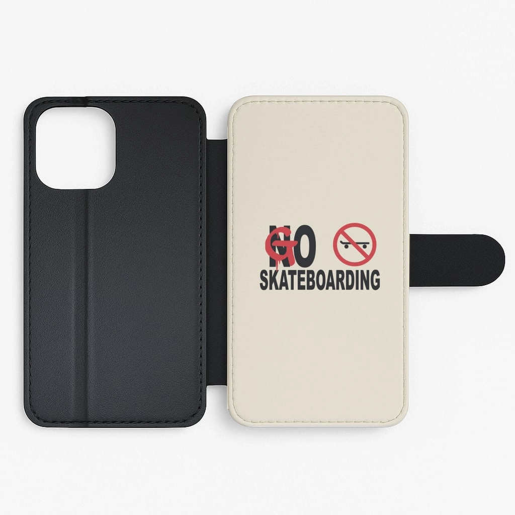 Go Skateboarding - Skate Aesthetic  Flip / Wallet Phone Case Comfort Edge Layer