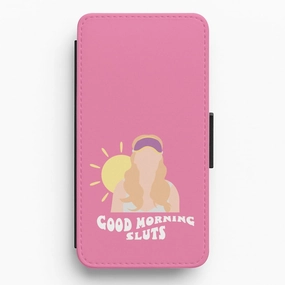 Hard Plastic Good Morning - Halloween Queens Flip / Wallet Phone Case