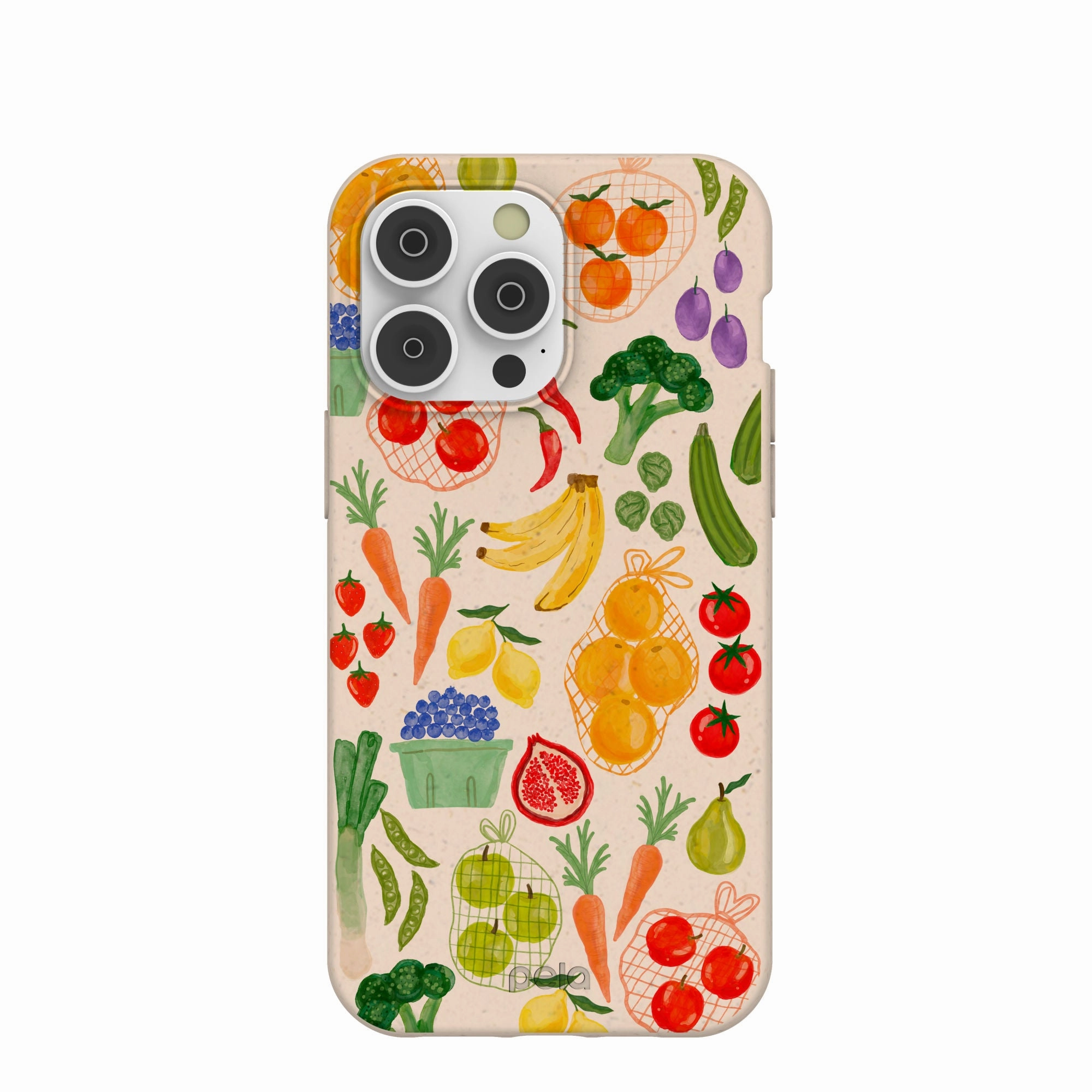 Fashion Texture Seashell Fresh Market iPhone 14 Pro Max Case