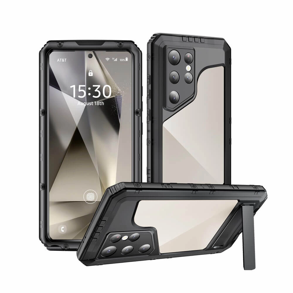 Glossy Texture Layer Modern Function Beeasy Samsung S24 Ultra Waterproof Case With Military Grade Drop Protection