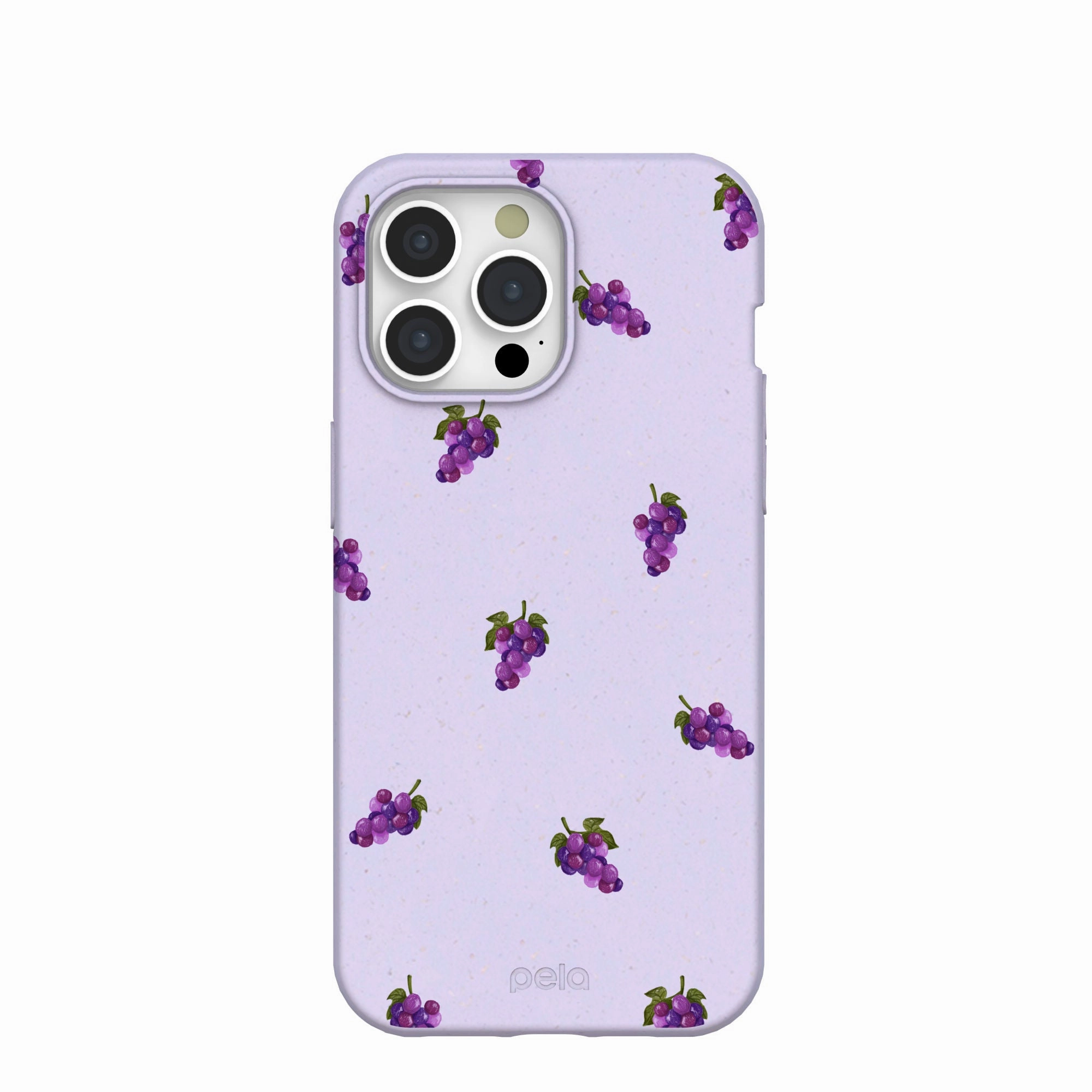 Urban Fashion Flexible Texture Lavender Grape Juice iPhone 15 Pro Max Case