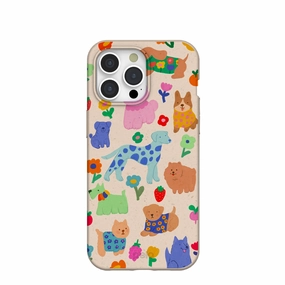 Seashell Pup Bloom iPhone 15 Pro Max Case Minimal Shield