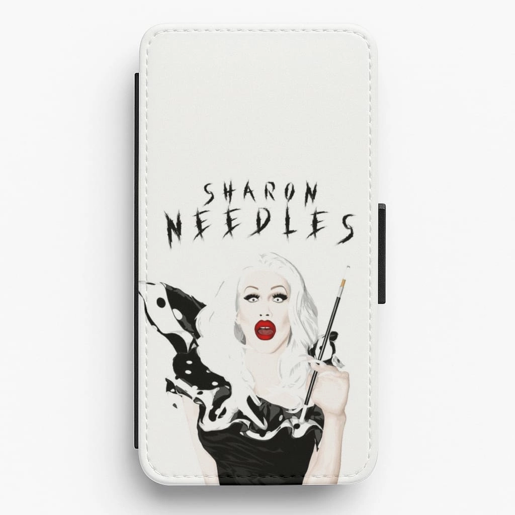 Sharon Needles - RuPaul's Drag Race Flip Wallet Phone Case Protective Gear Pocket Friendly