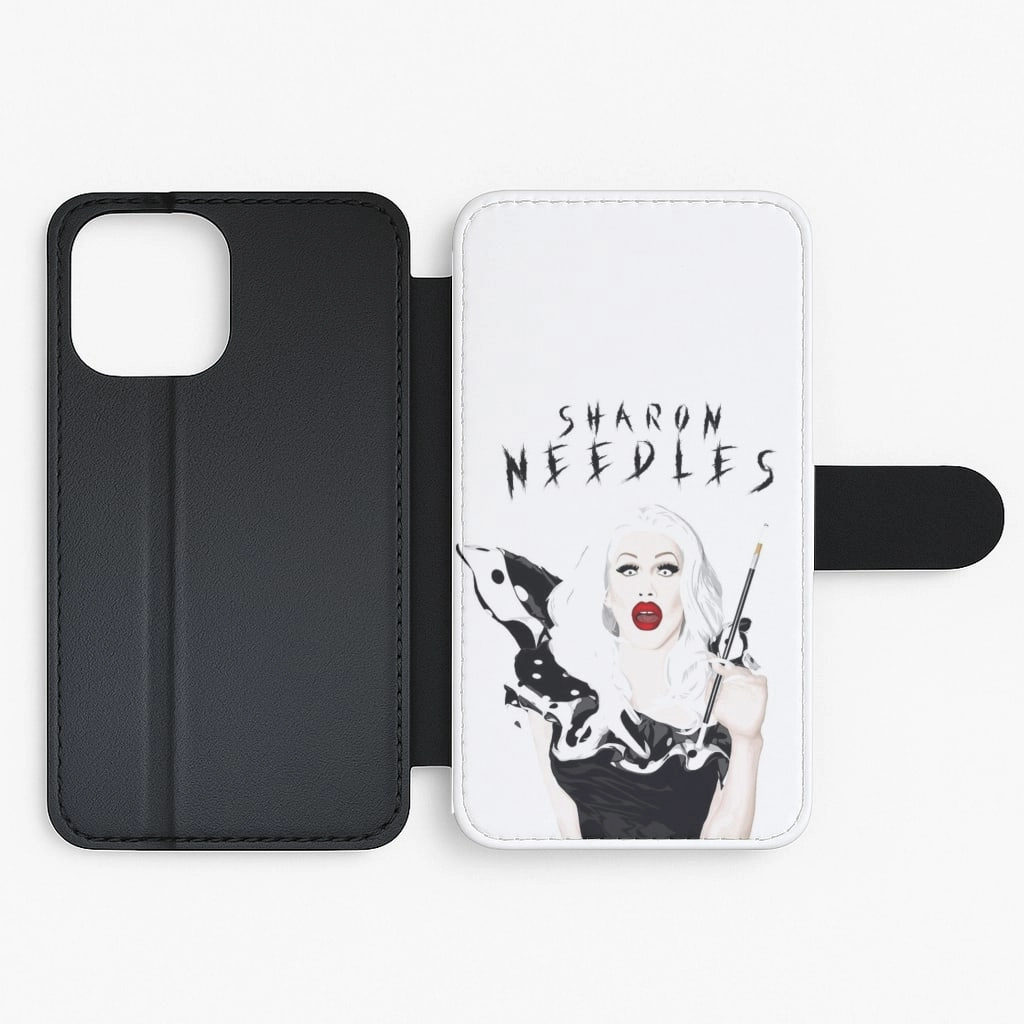 Shock Proof Sharon Needles - RuPaul's Drag Race Flip Wallet Phone Case