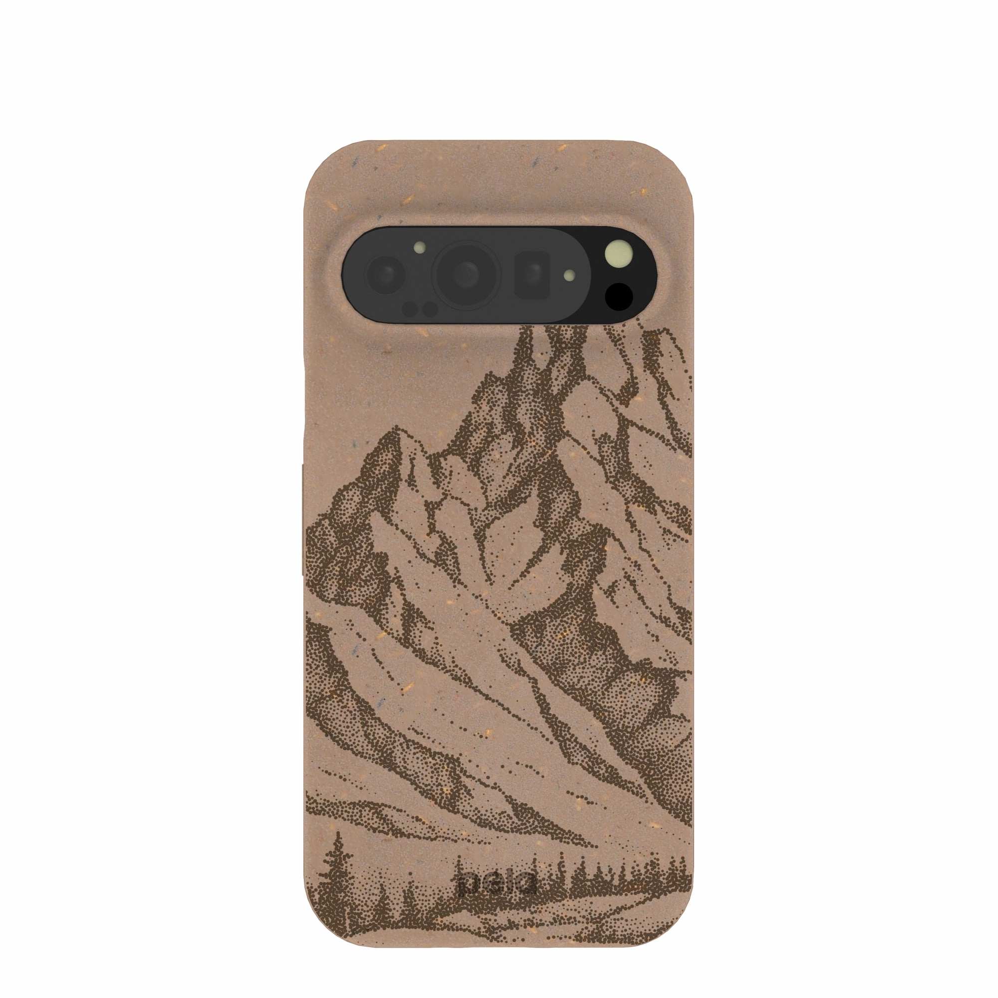 Chocolate Brown Silent Summit Google Pixel 9/9 Pro Case Compact Grip Smooth Touch