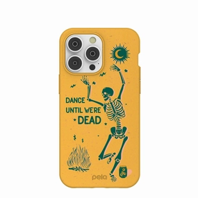Tough Grip Light Shield Honey Dancing Skeleton iPhone 14 Pro Max Case