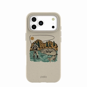 London Fog The Fisherman iPhone 17 Pro Max Case Tight Fit Stylish Form
