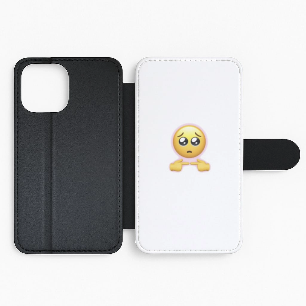 I'm Shy - TikTok Flip / Wallet Phone Case Grip Texture Refined Craftsmanship