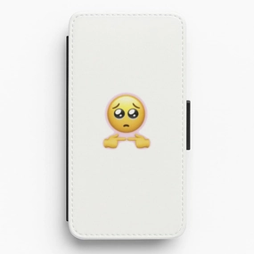 Modern Frame Futuristic style I'm Shy - TikTok Flip / Wallet Phone Case