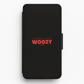 Soft Finish Im Feeling A Little Woozy Here - Halloween Flip / Wallet Phone Case