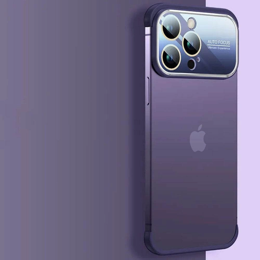 iPhone 15 Series Full Camera Corner Pad Protection Case Textured Finish