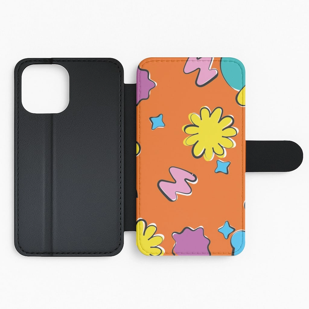 K-Pop Band Flowers Patterns Flip / Wallet Phone Case Strong Frame