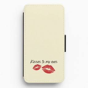 Kisses To My Exes Flip / Wallet Phone Case Modern Edge Layer