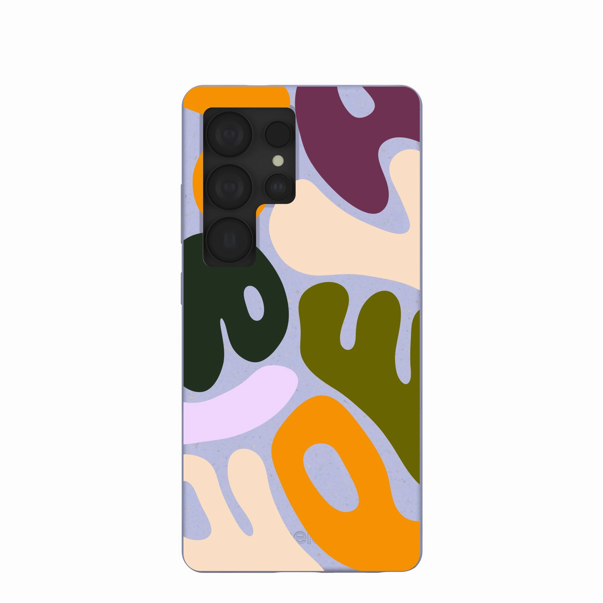 Sleek Profile Outdoor Protection Lavender Alphabet Soup Samsung Galaxy S25 Ultra Case