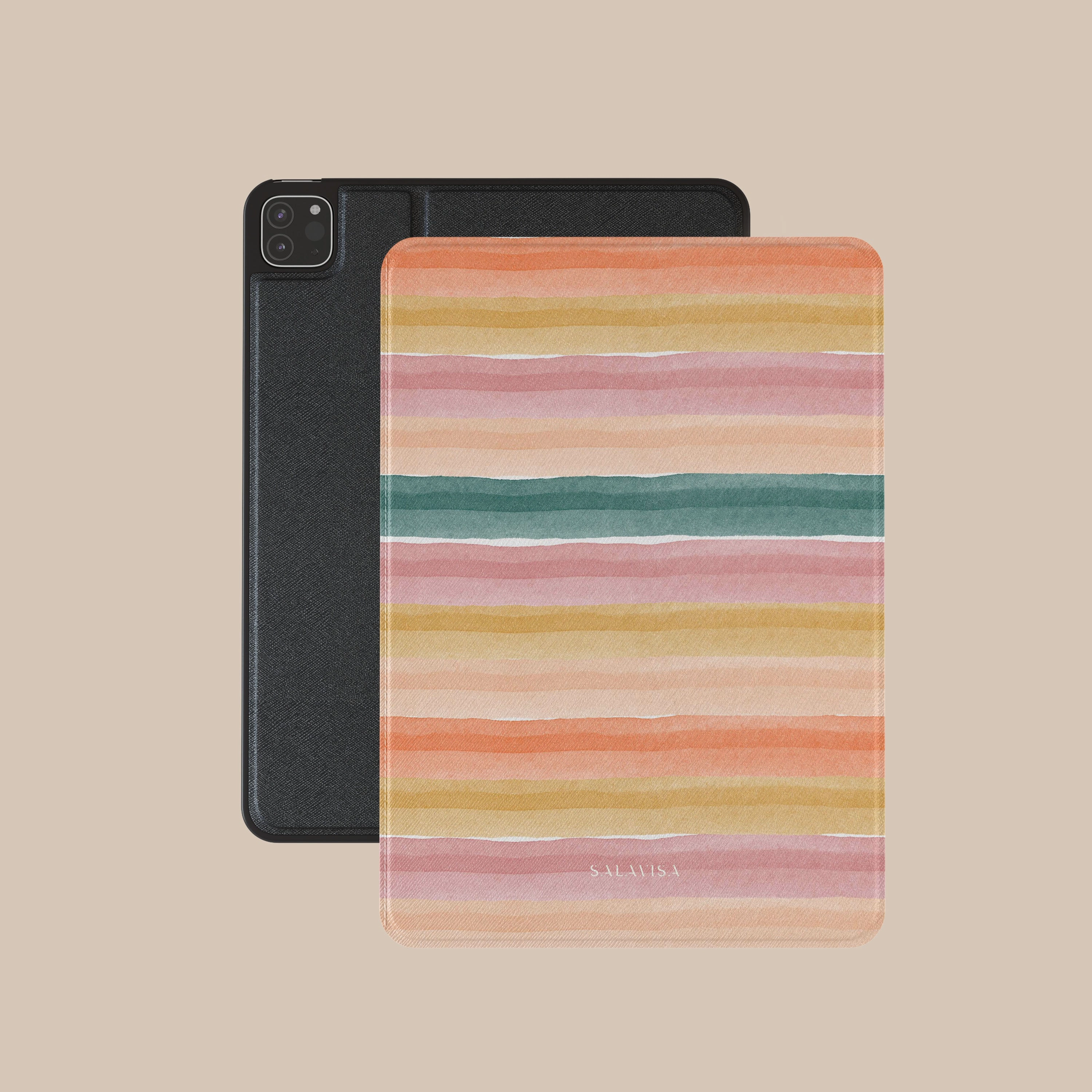 Layered Sunset iPad Case Everyday Protection