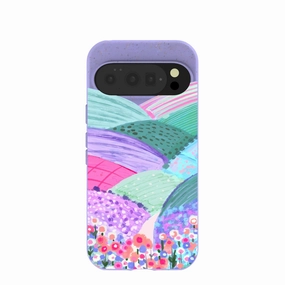 Fashion Forward Durable Pattern Texture Lavender Misty Mauve Google Pixel 10/10 Pro Case