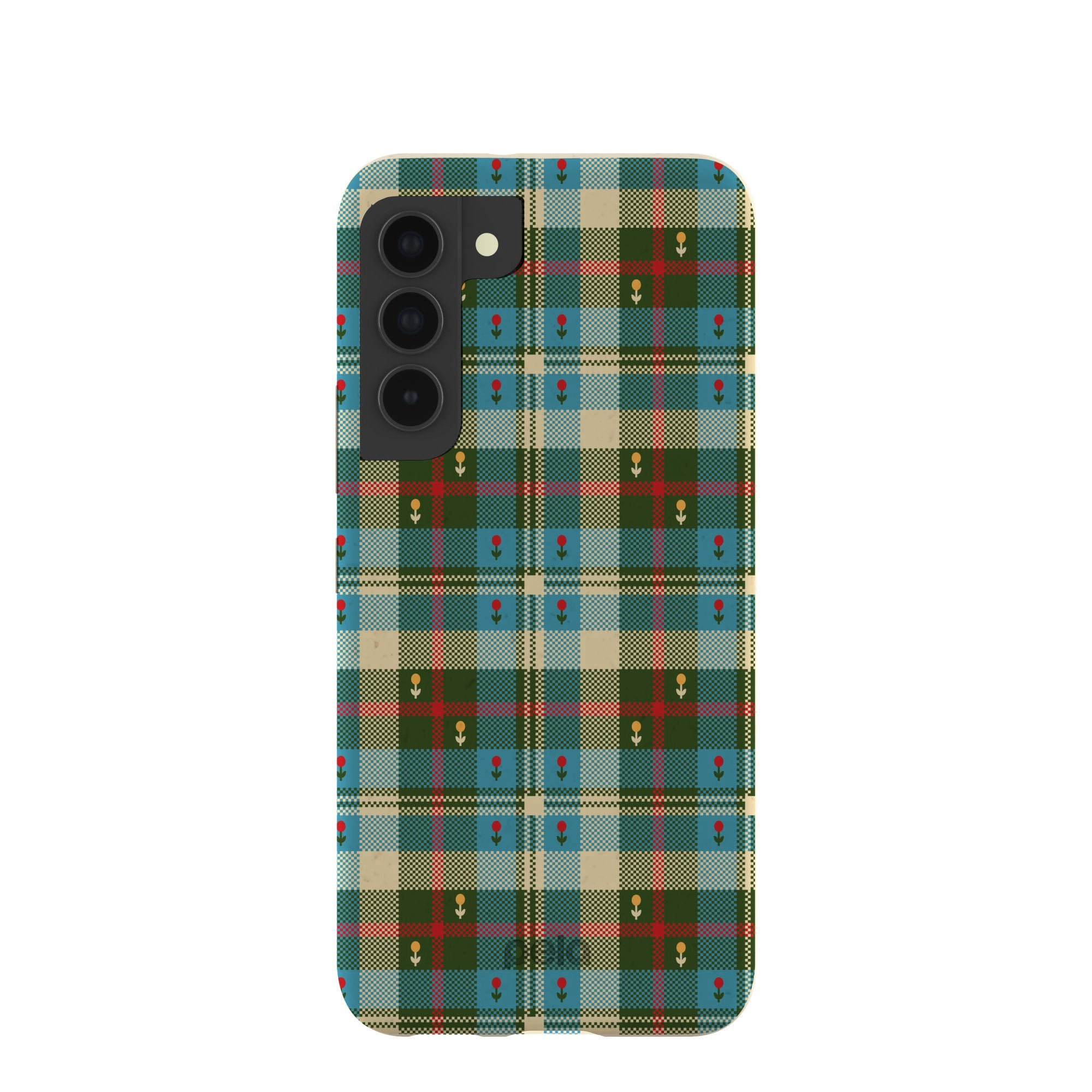 London Fog Plaid Picnic Samsung Galaxy S22 Case Durable Edge Finish