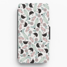 Clothing Patterns - Horses Flip / Wallet Phone Case Protective Pattern