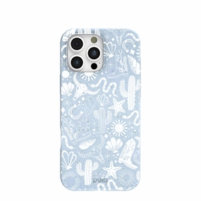 Comfort Accessory Powder Blue Coastal Rodeo iPhone 16 Pro Max Case