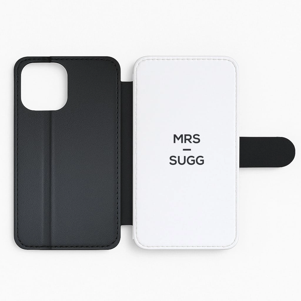 Comfort Style Mrs Sugg Flip / Wallet Phone Case
