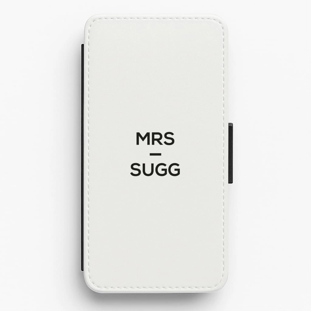 Matte Finish Mrs Sugg Flip / Wallet Phone Case