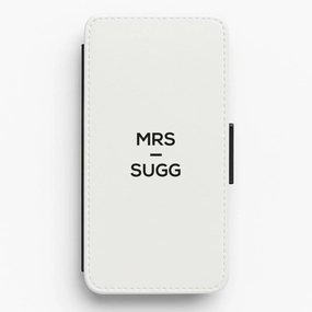 Matte Finish Mrs Sugg Flip / Wallet Phone Case