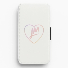 Little Mix Heart Flip / Wallet Phone Case - Pastel professional accessory Slim Profile